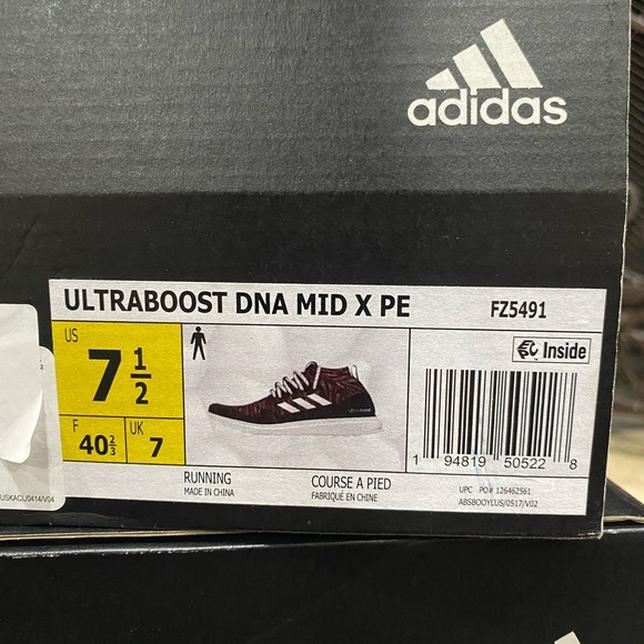 adidas Ultra Boost DNA Mid X Patrick Mahomes Men's US Size 7.5 New In Box FZ5491 - Picture 3 of 9